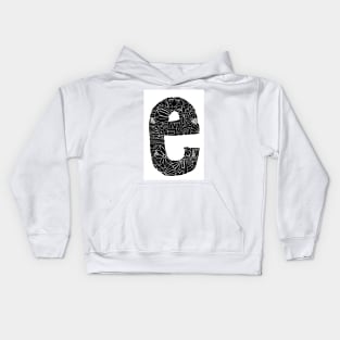 E is for Everything Kids Hoodie